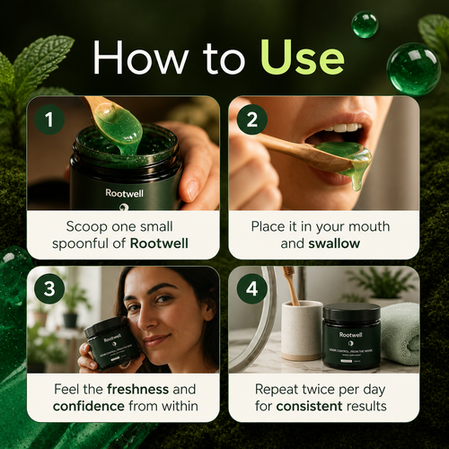 Anti-Bad Breath Herbal Gel Supplement